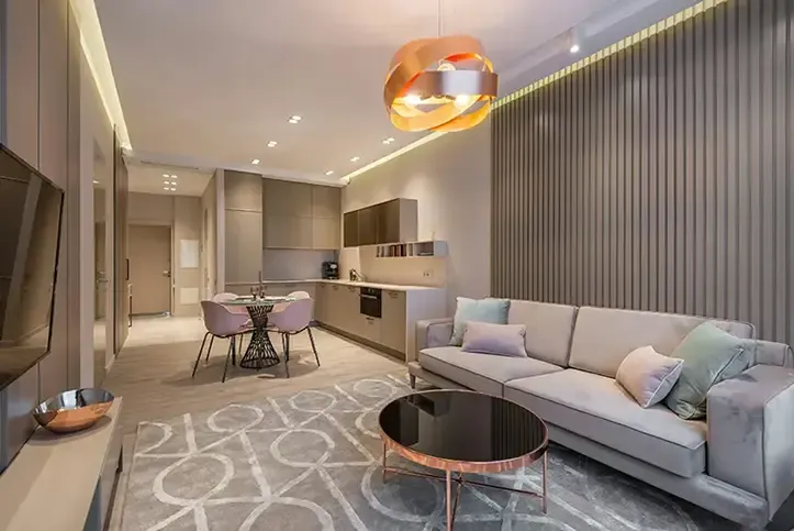 Elegant Berlin apartment interior